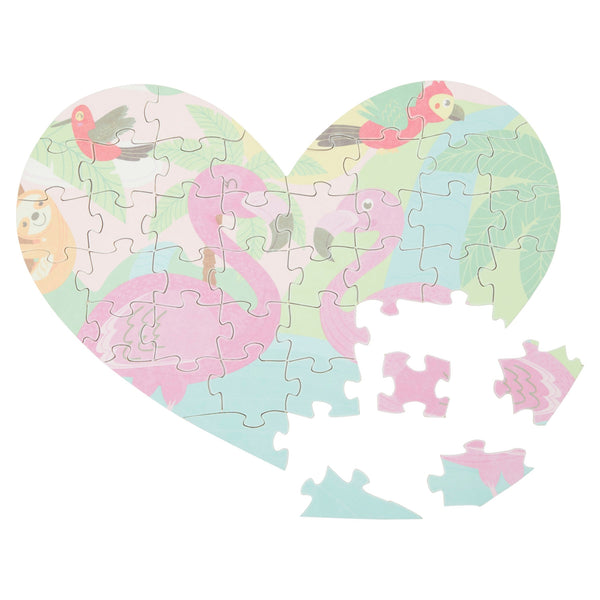 Set of 12 Heart Shaped Blank Jigsaw Puzzles to Draw On for Valentine's –  BrightCreationsOfficial