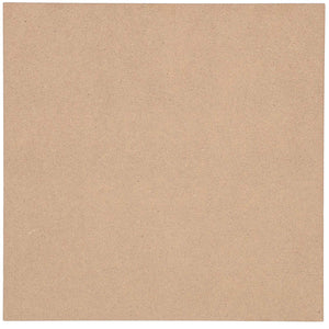 Blank Wood Board, MDF Chipboard Sheets for Crafts (12x12 in, 20 Pack)