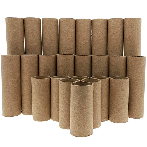 Bright Creations 24 Pack Brown Cardboard Tubes for India