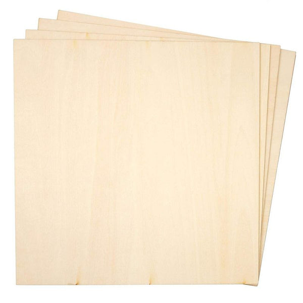 Bright Creations 8 Pack Thin 8x8 Wood Squares For Diy Crafts, Unfinished  1/8 Inch Basswood Plywood For Laser Cutting, Wood Burning : Target