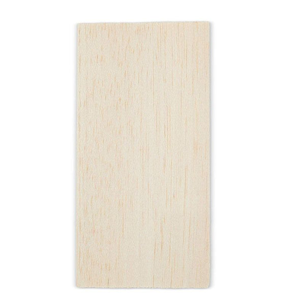  Thick Balsa Wood Sheets for DIY Models (8 x 4 in, 12 Pack)