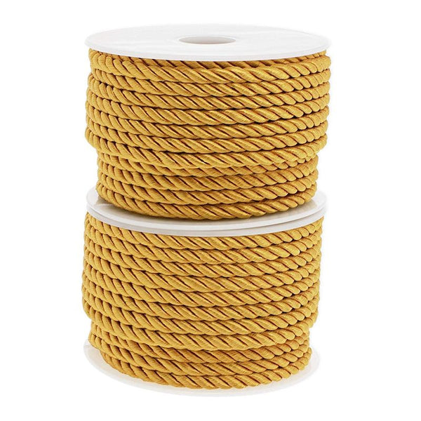 Gold 650 Coreless or Hollow Flat Nylon Cord Made in the USA