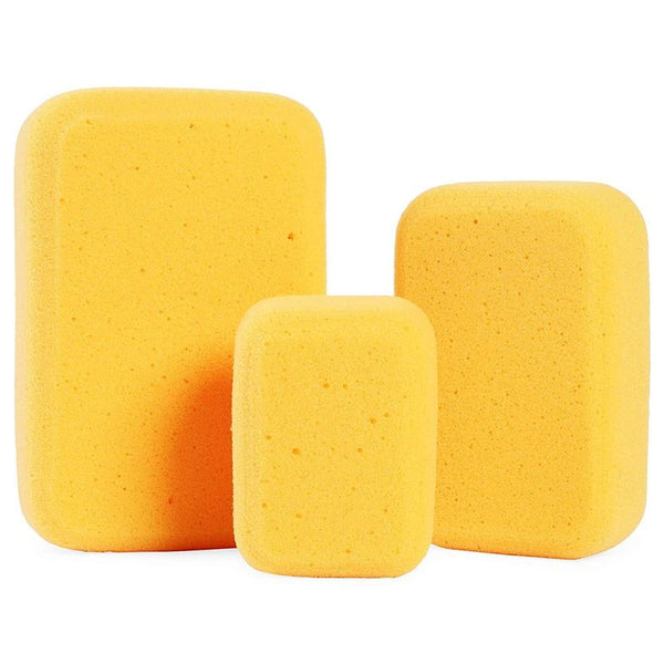 Synthetic Sponges Craft Sponges for Painting, Crafts, 7.5 x 2 x 5 Inches,  Orange, Pack of 6, Pack - Dillons Food Stores