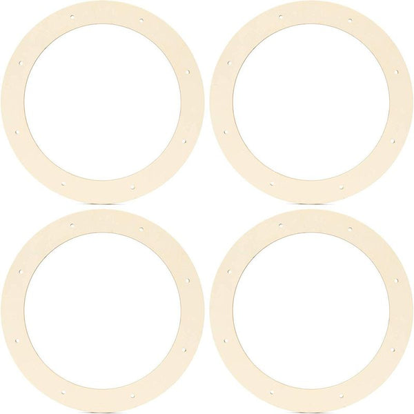 Bright Creations 80 Pack Natural Wooden Round Beads and Rings Macrame Set  Unfinished Wood Spacer for DIY Craft Projects and Home Décor Accessories -  ShopStyle Artwork