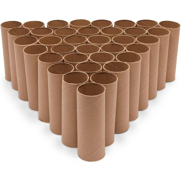 Bright Creations 36 Brown Empty Paper Towel Rolls, Cardboard Tubes for  Crafts, DIY Classroom Projects (1.6 x 5.9 In)