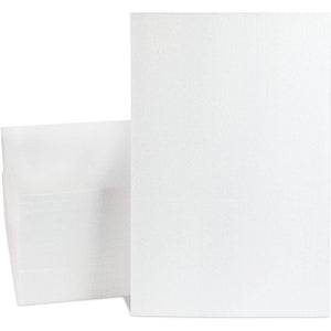 White Craft Foam Sheets for DIY Art (11 x 17 x 0.5 Inches, 14 Pack)