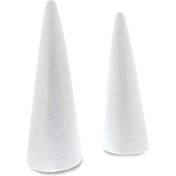 Buy C2K 5 Pieces Cone Shaped Styrofoam Foam Ornaments for Handmade