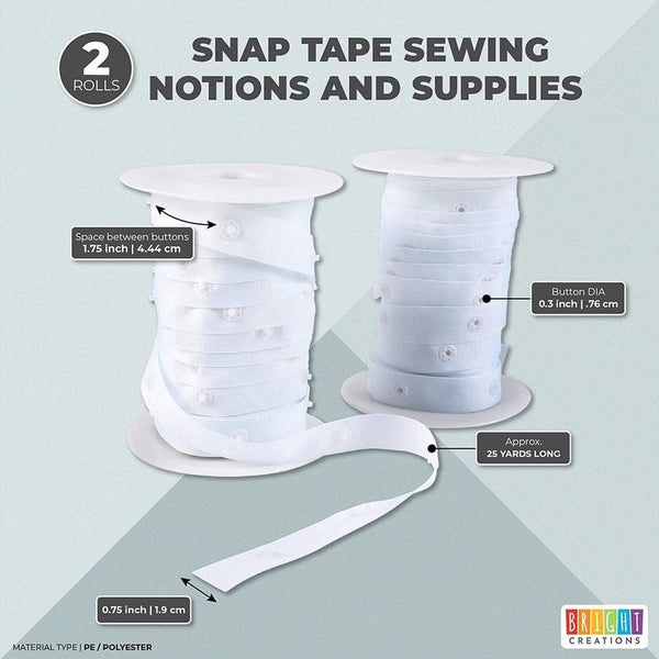 Sew-On Snaps - Notions