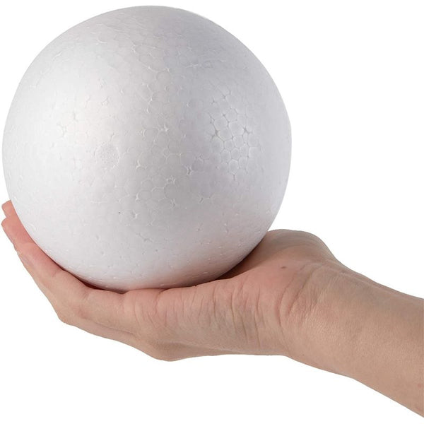 4 Inch Foam Ball Polystyrene Balls for Art & Crafts Projects 
