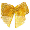 Mini Satin Ribbon Bows with Self-Adhesive Tape (Gold, 1.5 Inches, 200-Pack)
