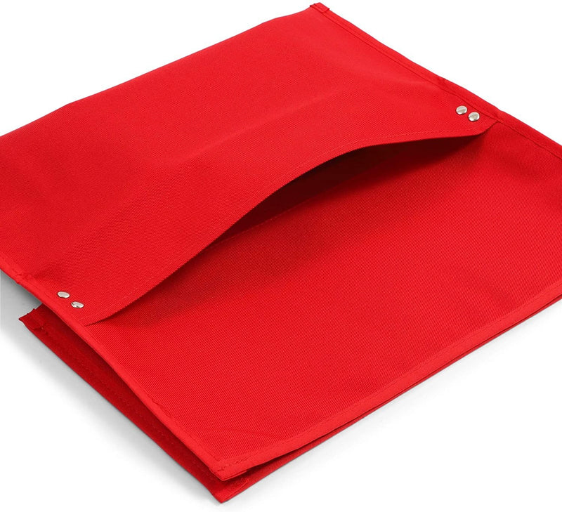 Classroom Chair Pockets for Students, 4 Colors (16.3 x 14.7 x 2.5 In, 8 Pack)