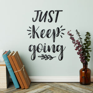 Motivational Wall Decals, Inspirational Posters for Classroom (10 x 18 In, 2 Pack)