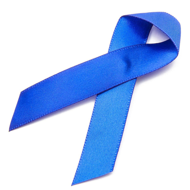 Blue pin dots ribbon, 5/8 light blue single face satin