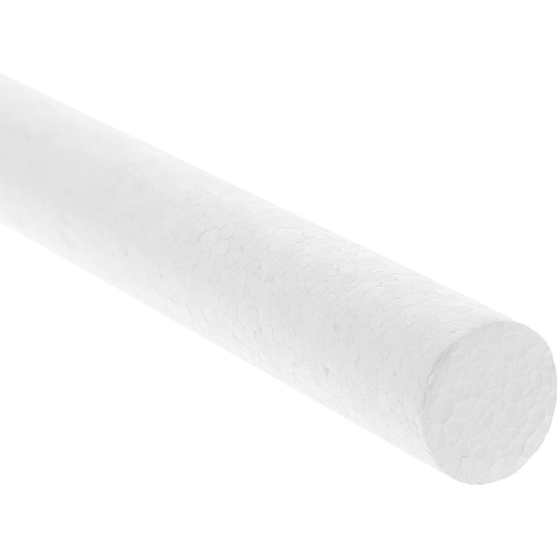 Foam Cylinders for Modeling, DIY Crafts and Arts Supplies (0.9 x 10 In, 15 Pack)