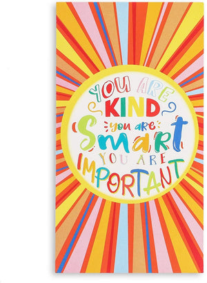 Classroom Kindness Cards for Elementary Students  (5 x 2.75 In, 100 Pack)