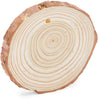 Natural Wood Slices, Predrilled with 33 Feet of Twine (2.4-2.8 in, 30 Pieces)
