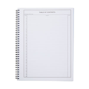 Carbonless Laboratory Notebook with 100 Sheets, Engineering Paper (8.5x11 In, 2 Pack)