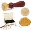 Letter Wax Seal Stamp Kit in Box Set, Bee Design (7 Pieces)