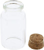 24 Pack Small Glass with Cork Bottles 20ml for Wedding Favors Candy DIY Crafts Decorations