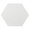 40 Pack Hexagon Mirror Wall Stickers, Acrylic Adhesive Tiles for Living Room Bedroom Decor (4 x 3.35 in)