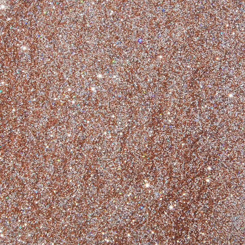 7 Ounces/200 Grams Fine Holographic Glitter Powder, 0.2mm Loose Glitter Flakes for Arts and Crafts, Makeup and Nail Art, Flamboyant Polychromatic Paint Additive (Rose Gold)