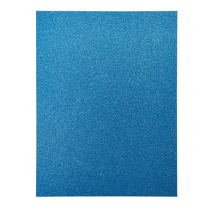 30 Sheets Light Blue Glitter Cardstock Paper for DIY Crafts, Card Making, Invitations, Double-Sided, 300gsm (8.5 x 11 In)