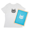6 Pack Wood Silk Screen Printing Frame Kit for Beginners and Kids, 10x14 Wood Frame, 110 White Mesh