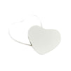 Heart Mirror Tiles for Crafts (1 in, 120 Pack)