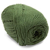 Sage Green Cotton Skeins, Medium 4 Worsted Yarn for Knitting and Embroidery (330 Yards, 2 Pack)