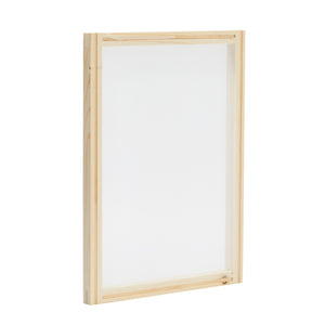 3 Pack Wood Silk Screen Printing Frame Kit for Beginners and Kids, 10x14 Wood Frame, 110 White Mesh