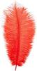 14-Pack Ostrich Feathers, Artificial Feather Plumes for Arts and Crafts, Faux Bird Plumage Trim for Costume and Outfit Decorations, 12-14-Inch Quills for Home Decor (Red)