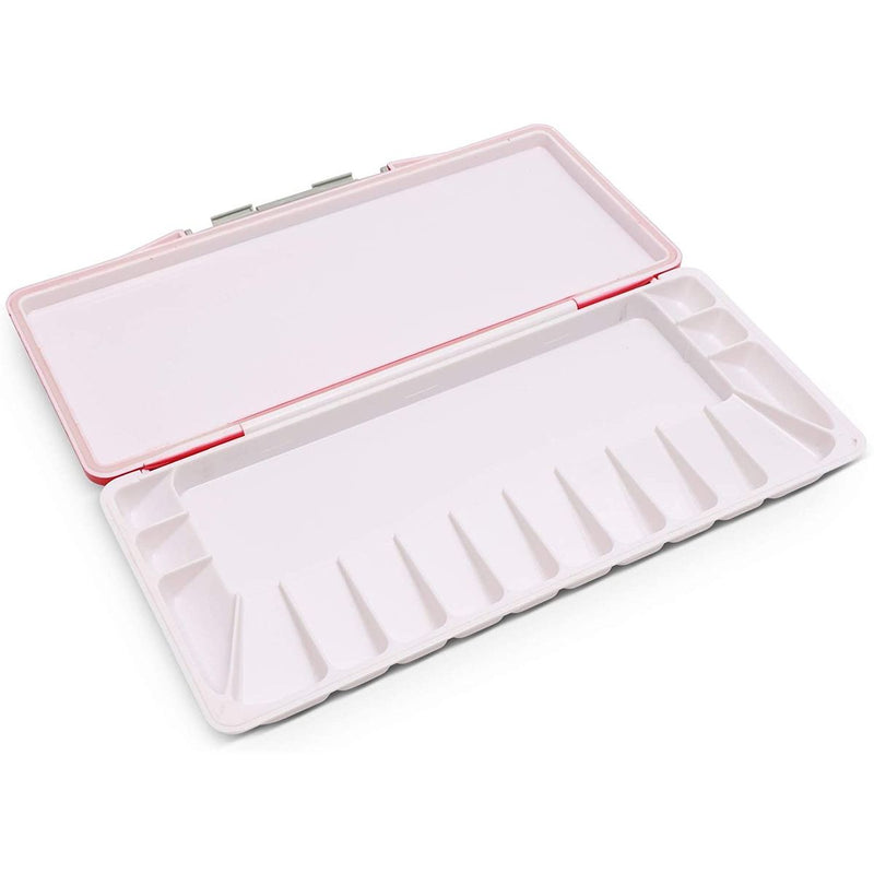 Watercolor Palette Tray Leakproof with Cover Large Capacity Travel Portable Paint Palette Paint Pallet for for Acrylic Oil Painting Supplies, Size