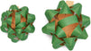 Bright Creations Kraft Bows for Gift Wrapping (Blue, Green, Red, Gold, 120-Pack)