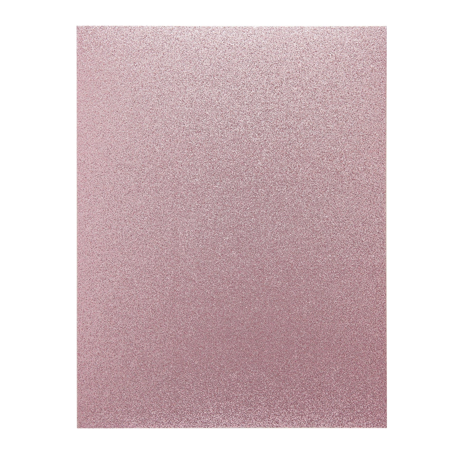 Bright Creations 30 Sheets Double-Sided Pink Glitter Cardstock Paper for DIY Crafts, Card Making, Invitations, 300gsm, 8.5 x 11 in
