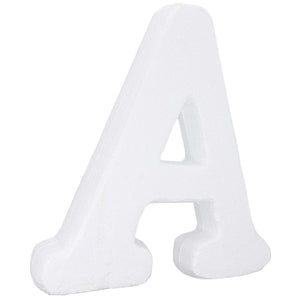 Foam Letters for Crafts, Letter A (White, 12 in)