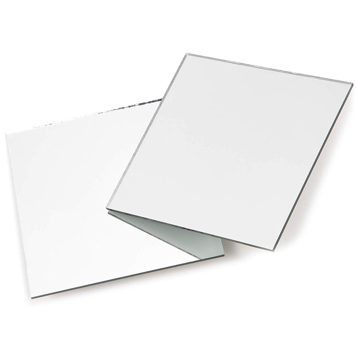 Decorative Square Mirror Tiles for Crafts - Set of 120