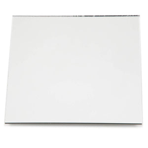 Square Glass Mirror Tiles for Crafts (4 in, 50 Pack)