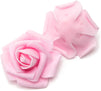 Bright Creations Rose Flower Heads, Artificial Flowers (2 in, Light Pink, 200-Pack)