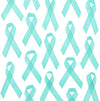 Bright Creations Cancer Awareness Ribbons with Pins, Teal, 250 Pack