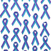 Bright Creations Suicide Prevention Awareness Ribbons with Pins, 250 Pack