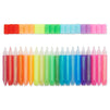 Glue with Glitter Pens for Art and Crafts, 20 Neon Colors (0.35 oz, 100 Pack)