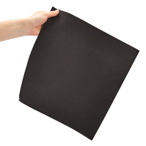 15 Pack Adhesive 1/16" Thick Neoprene Rubber Sheets, 12"x12" Sponge Foam Pads for DIY Cosplay