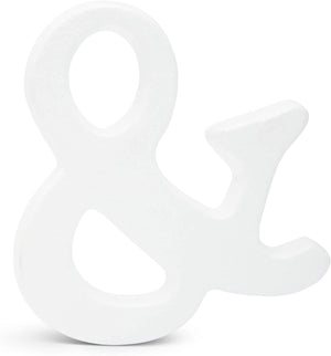 Foam Letters for Crafts, Ampersand (White, 12 in)