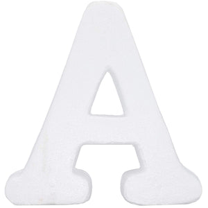 Foam Letters for Crafts, Letter A (White, 12 in)