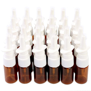 Empty Nasal Spray Bottles (0.35 oz, 24 Pack)