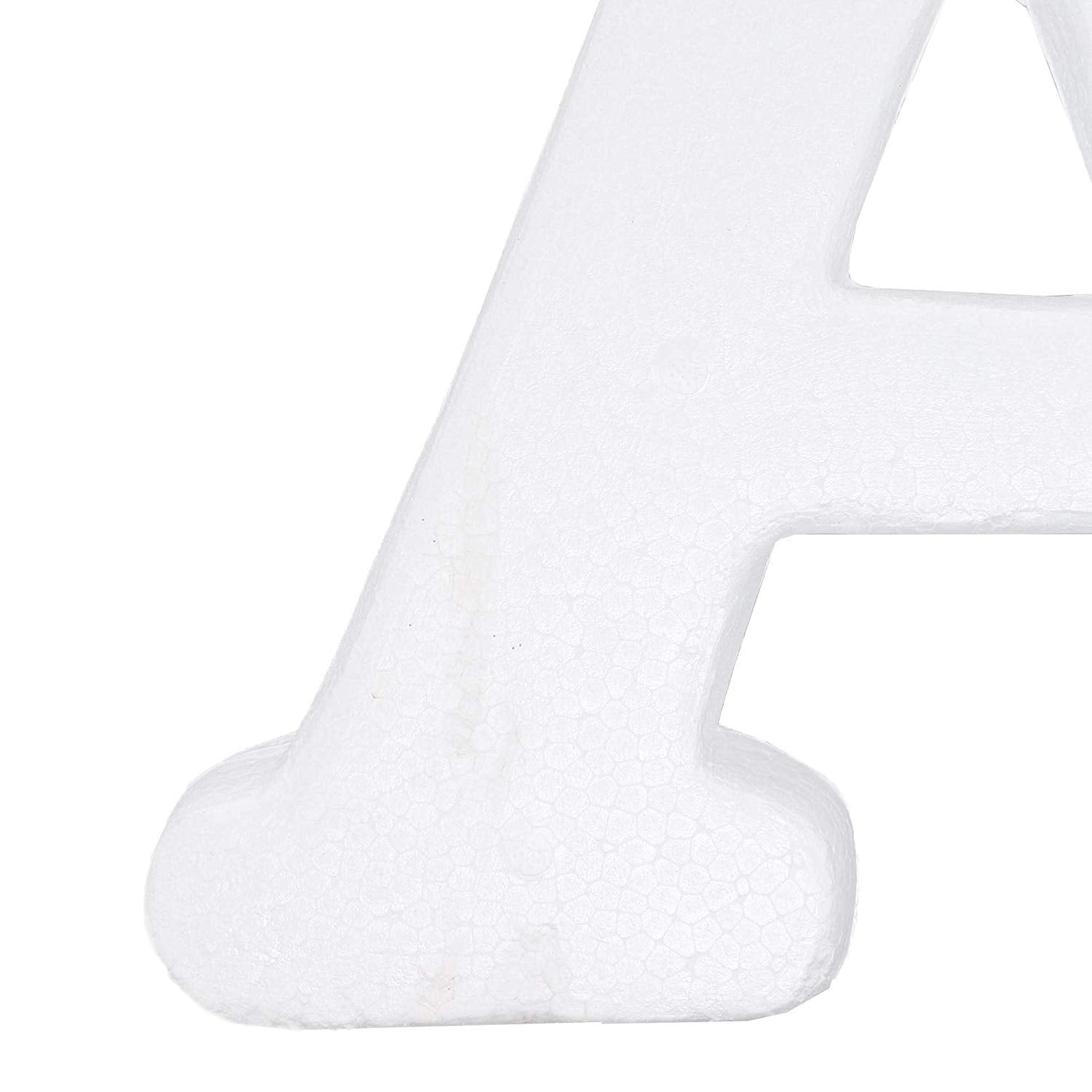 12 inch Smooth Foam Letters - Great for Arts and Craft & DIY (Q)