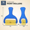 Foam Brayer Paint Rollers (5 x 4 x 1.6 In, 15-Pack)