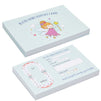 40 Pack Tooth Fairy Report Cards, Cute Adorable Keepsake for Kids (Light Blue, 4x6 in)