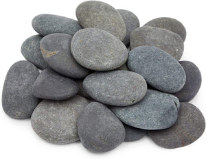 20 Pack Flat Rocks for Painting, Craft Kindness Stones for Kids Arts, River Pebbles DIY (2-3 in)