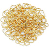 Metal D Ring Set, Multi-Purpose for Sewing, DIY Crafts (Gold, 5 Sizes, 150 Pieces)